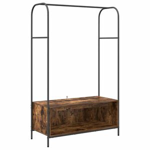 vidaXL Wieszak na Ubrania Brązowy dąb 100 x 44 x 160 cm