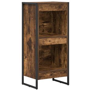 vidaXL Szafka na książki Dąb dymny 40 x 30 x 86,5 cm
