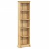 vidaXL Biblioteczka Corona, 46x20x170 cm, lite drewno sosnowe