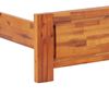 vidaXL Rama ł&oacute;żka, lite drewno akacjowe, 100 x 200 cm