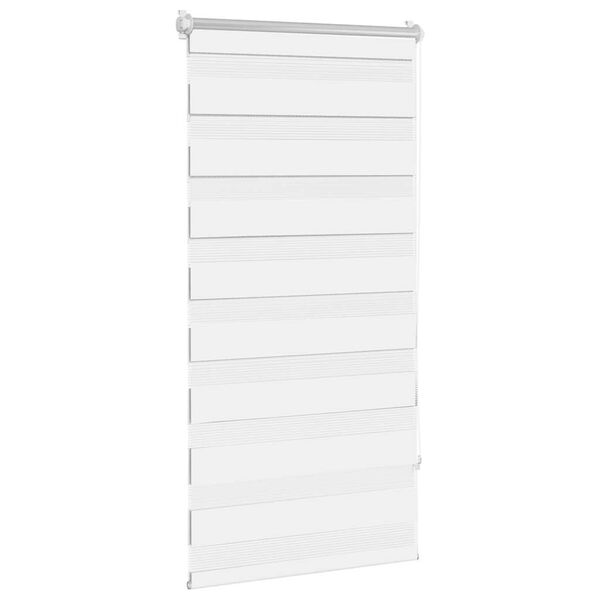 vidaXL Roleta Zebra 60,9x120 cm Szerokość materiału 56,7 cm biała