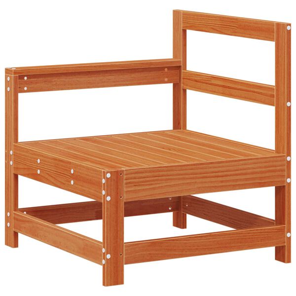 vidaXL Zestaw wypoczynkowy w ogrodzie 5 pcs Woskowy Brąz