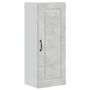 vidaXL Front do zmywarki Kalmar Betonowy szary 40 x 31 x 100 cm