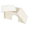 TRIXIE Domek dla gryzoni Bent, 40x18x23 cm, drewniany