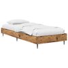 vidaXL Ramka ł&oacute;żka Stare drewno 80 x 200 cm Drewno inżynieryjne