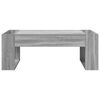 vidaXL Stolik kawowy Szary Sonoma 110 x 50 x 41 cm