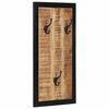 vidaXL Wieszak na ubrania 40x2x80 cm lite drewno surowe mango