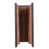 LABEL51 Stojak na gazety, 45x20x38 cm, kolor koniakowy