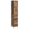 vidaXL Zestaw szafek 2 szt. 34,5 x 34,5 x 90 cm Drewno inżynieryjne