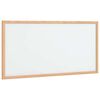 vidaXL Tablica magnetyczna z ramą z litego drewna sosnowego 60x30 cm
