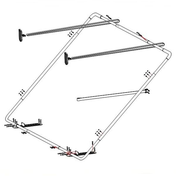 Infinity Podnośnik do plandeki na basen z hydromasażem