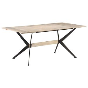 vidaXL St&oacute;ł jadalniany, 180 x 90 x 76 cm, lite drewno mango
