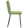 vidaXL Krzesła stołowe, 2 szt., jasnozielone, aksamitne