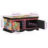 vidaXL Stolik kawowy wielokolorowy 90x50x40 cm lite drewno mango