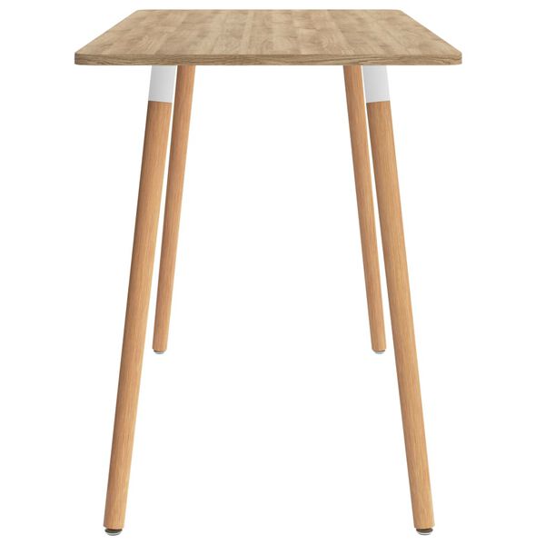 vidaXL 7-częściowy zestaw mebli jadalnianych, niebieski