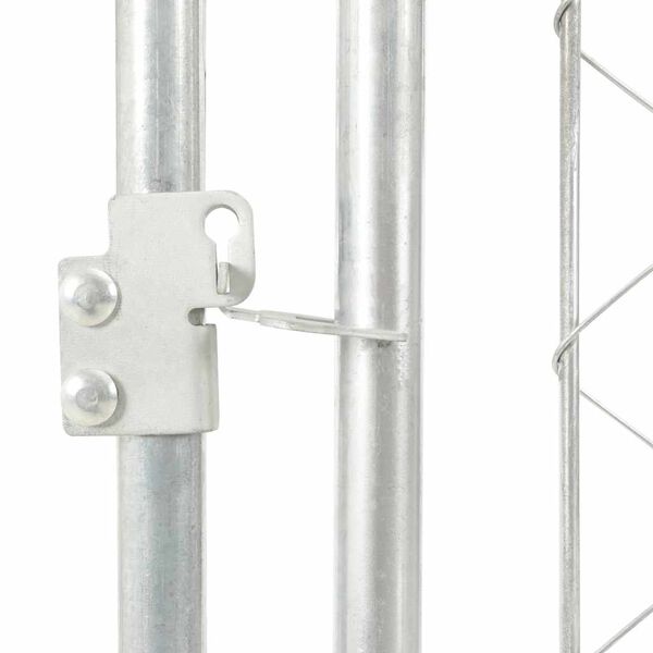 vidaXL Kojec dla psa z zadaszeniem, 100 x 100 x 125 cm