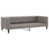 vidaXL Sofa rozsuwana z szufladami, taupe, 80x200 cm, tkanina