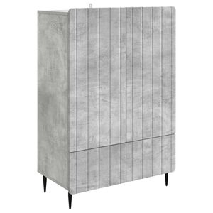vidaXL Bufet Betonowy szary 66 x 34,5 x 97 cm Drewno inżynieryjne