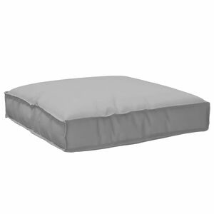 vidaXL Poduszka Materiał Oxford Szary 80 x 80 x 12 cm