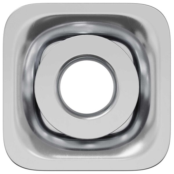 vidaXL Wkład Rurki Gwintowanej 12 pcs Czarny i Srebrny