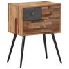 vidaXL Szafka nocna, 47x31,5x60 cm, lite drewno tekowe