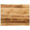 vidaXL Blat stołu z naturalną krawędzią, 90x60x3,8 cm, drewno mango
