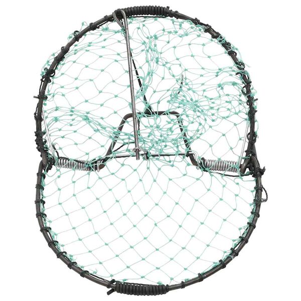 vidaXL Pułapka na ptaki, zielona, 20 cm, stal