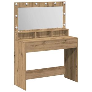 vidaXL Toaletka Dąb rzemieślniczy 100 x 41 x 135 cm