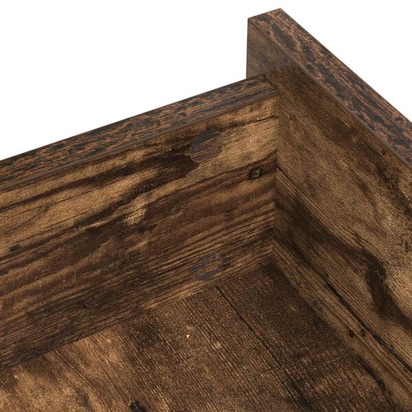 vidaXL Okładka Śrubowa Samoprzylepna 12 pcs Dąb wędzony &Oslash; 20 x 0,5 mm