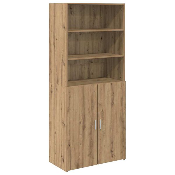 vidaXL Highboard Dąb rzemieślniczy 80 x 42,5 x 185 cm