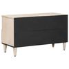 vidaXL Szafka pod telewizor Biały 80 x 33,5 x 46 cm Drewno z mango