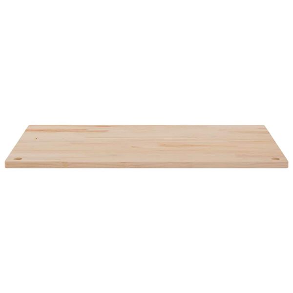 vidaXL Blat biurka, 100x60x2,5 cm, lite drewno sosnowe