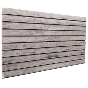 vidaXL Panele ścienne 5 szt. 100 x 50 cm Szary Pianka EPS
