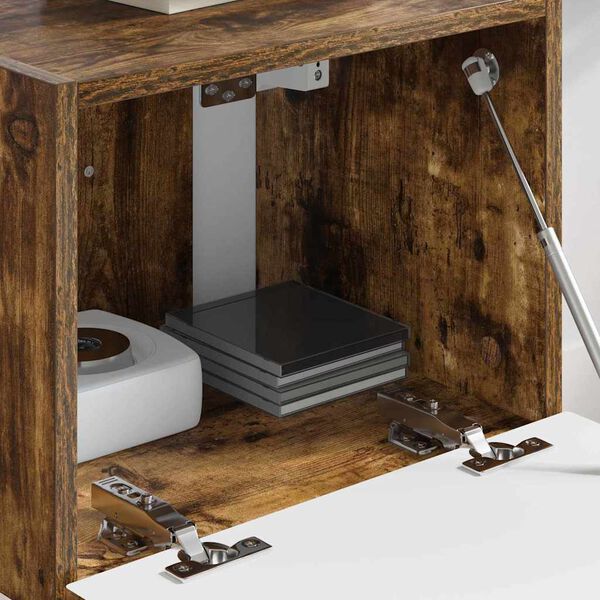 vidaXL Szafka pod telewizor Dąb wędzony 60 x 31 x 29.5 cm