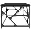 vidaXL Stolik kawowy, czarny, 100x50x40 cm, materiał drewnopochodny
