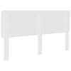 vidaXL Zagł&oacute;wek Biały 180 cm Materiał drewnopochodny
