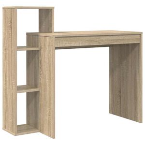 vidaXL Biurko Dąb Sonoma Drewno inżynieryjne 100 x 40 x 90 cm