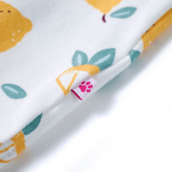 Koszulka dziecięca z wiązaniem, ecru, 128