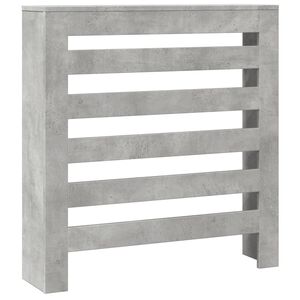 vidaXL Pokrywa Grzejnika Betonowy szary 78 x 20 x 82 cm