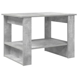 vidaXL Stolik kawowy Betonowy szary 72 x 50 x 50 cm