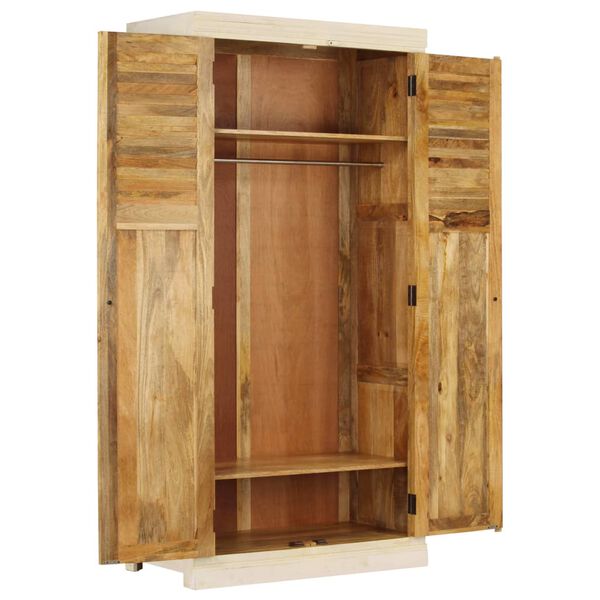 vidaXL Szafa z litego drewna mango, 100 x 50 x 200 cm