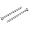 vidaXL Śruba 2 szt. Srebrny M6 x 85 mm Stal