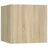 vidaXL Szafka nocna, dąb sonoma 30,5x30x30 cm, materiał drewnopochodny