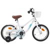 vidaXL Rower Dziecięcy 12 Cali dla dzieci w wieku 2-4 lata Biały