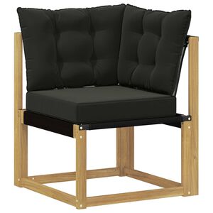 vidaXL Sofa narożna na zewnątrz
