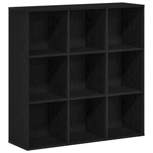 vidaXL Regał na książki Czarny dąb 98x29x97,5 cm Drewno konstrukcyjne