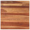 vidaXL Blat stołu, lite drewno akacjowe, 25-27 mm, 80x80 cm