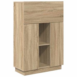 vidaXL Biurko Dąb Sonoma 71.5 x 31.5 x 106.5 cm Drewno inżynieryjne