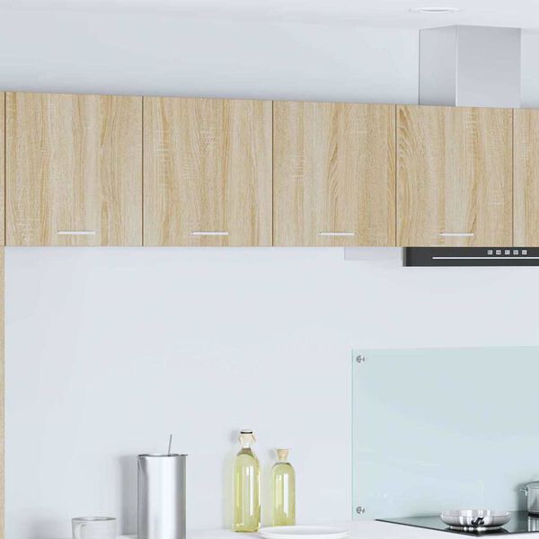 vidaXL Szafka wisząca z przechowywaniem Dąb Sonoma 80 x 31 x 40 cm