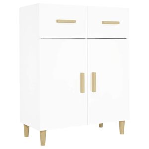 vidaXL Szafka, biała, 69,5x34x89 cm, materiał drewnopochodny